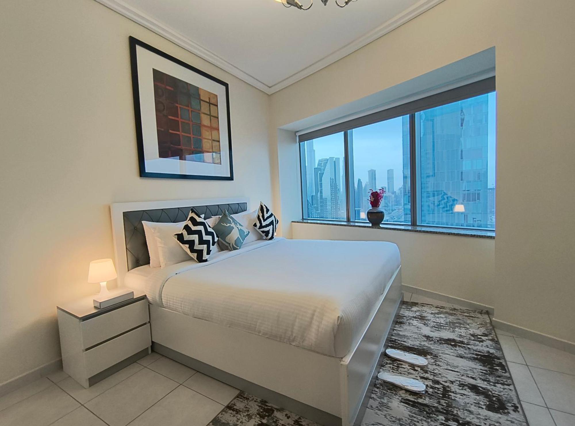 شقة Trinity Homes - Sheikh Zayed Road Near To Financial Center Metro Station *